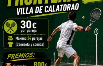 OPEN FRONTENIS VILLA DE CALATORAO